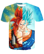 Load image into Gallery viewer, Super Saiyajin Son Goku Black Zamasu Vegeta Dragon T-shirt