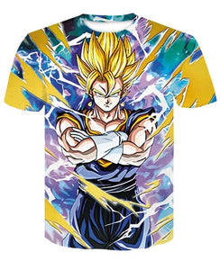 Super Saiyajin Son Goku Black Zamasu Vegeta Dragon T-shirt