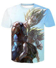 Load image into Gallery viewer, Super Saiyajin Son Goku Black Zamasu Vegeta Dragon T-shirt