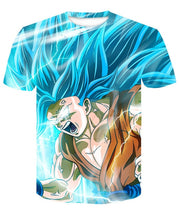 Load image into Gallery viewer, Super Saiyajin Son Goku Black Zamasu Vegeta Dragon T-shirt