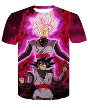 Load image into Gallery viewer, Super Saiyajin Son Goku Black Zamasu Vegeta Dragon T-shirt