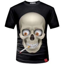Load image into Gallery viewer, 3D Skull Print Men's T-Shirt