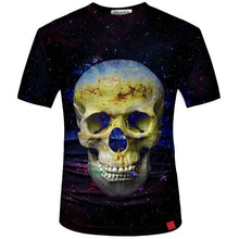 Load image into Gallery viewer, 3D Skull Print Men's T-Shirt