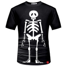 Load image into Gallery viewer, 3D Skull Print Men's T-Shirt