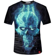 Load image into Gallery viewer, 3D Skull Print Men's T-Shirt