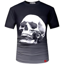 Load image into Gallery viewer, 3D Skull Print Men's T-Shirt
