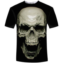 Load image into Gallery viewer, 3D Skull Print Men's T-Shirt