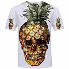 Load image into Gallery viewer, 3D Skull Print Men's T-Shirt