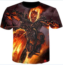 Load image into Gallery viewer, 3D Skull Print Men's T-Shirt