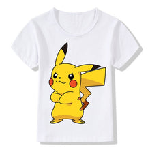 Load image into Gallery viewer, Cute Pikachu Printed Children&#39;s T-Shirt