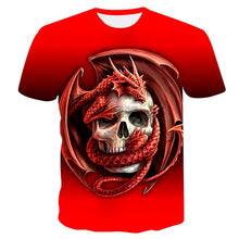 Load image into Gallery viewer, New Fashion Skull Men T-shirt