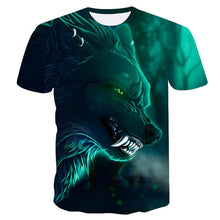 Load image into Gallery viewer, Alpha Wolf Male T-shirt
