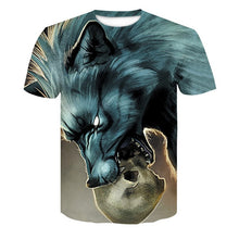 Load image into Gallery viewer, Alpha Wolf Male T-shirt