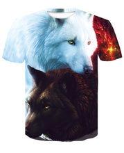 Load image into Gallery viewer, Alpha Wolf Male T-shirt